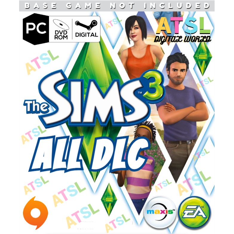 [EA / ORIGIN] The Sims 3 ALL DLC ONLINE [ALL EXPANSION + STUFF] [Windows] [Base Game Required]