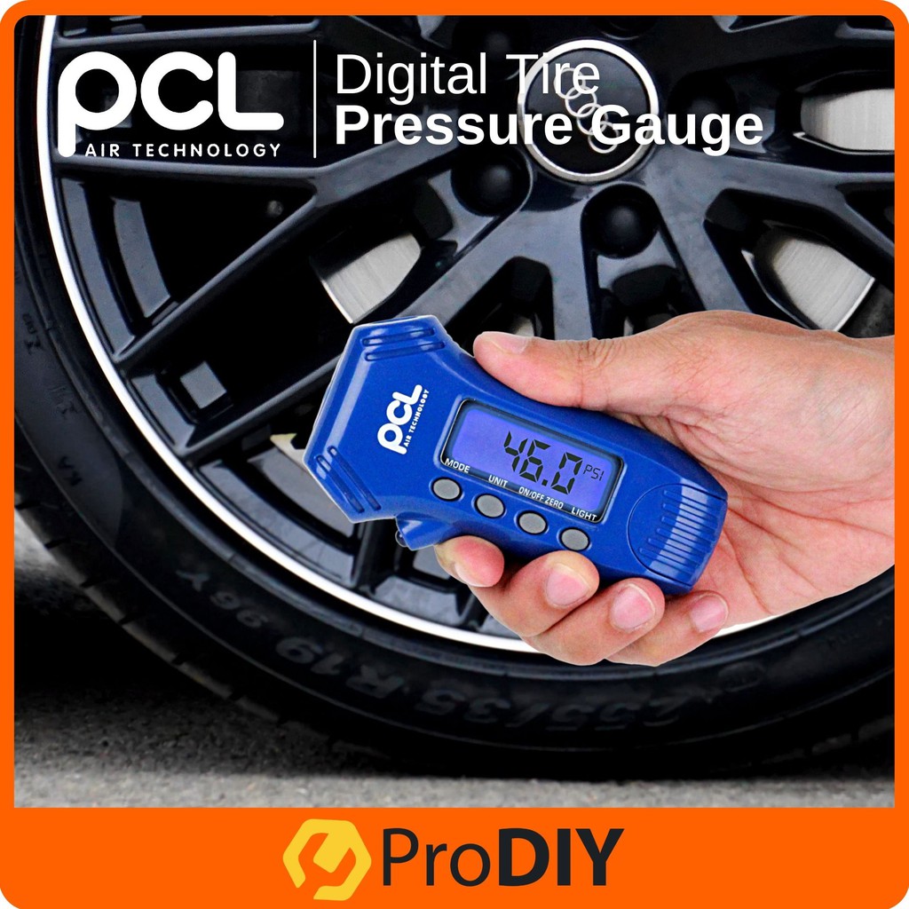 PCL Tyre Safety Pack-Comprises Tyre Pressure Gauge & Tyre Tread Depth Gauge 