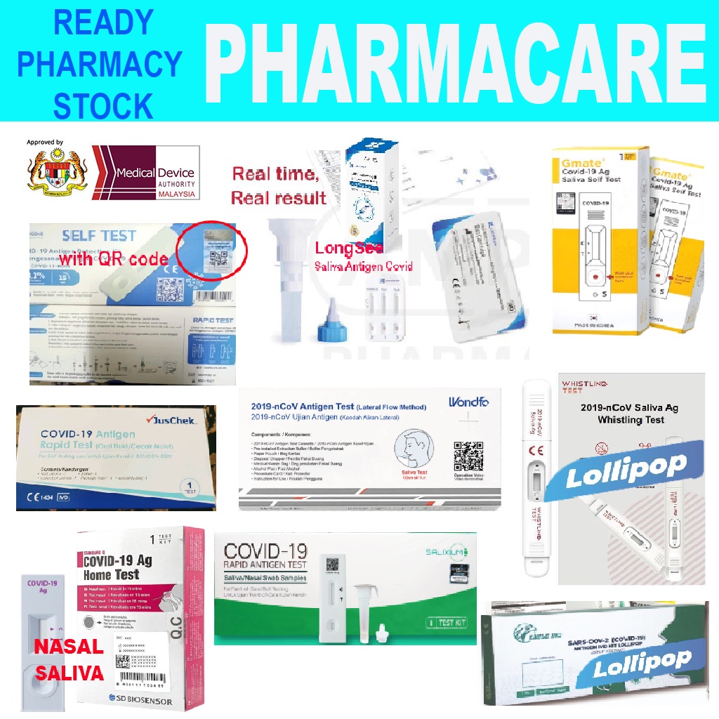 Covid 19 Home Self Test Kit Salixium // All Test// NEWGENE 2in1