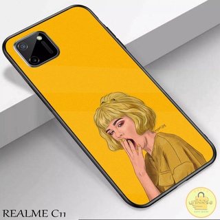 (020) Glossy Case (Other Type via chat) For Realme C11 Unicase X32