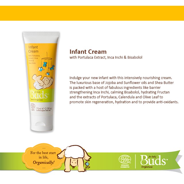 buds infant cream