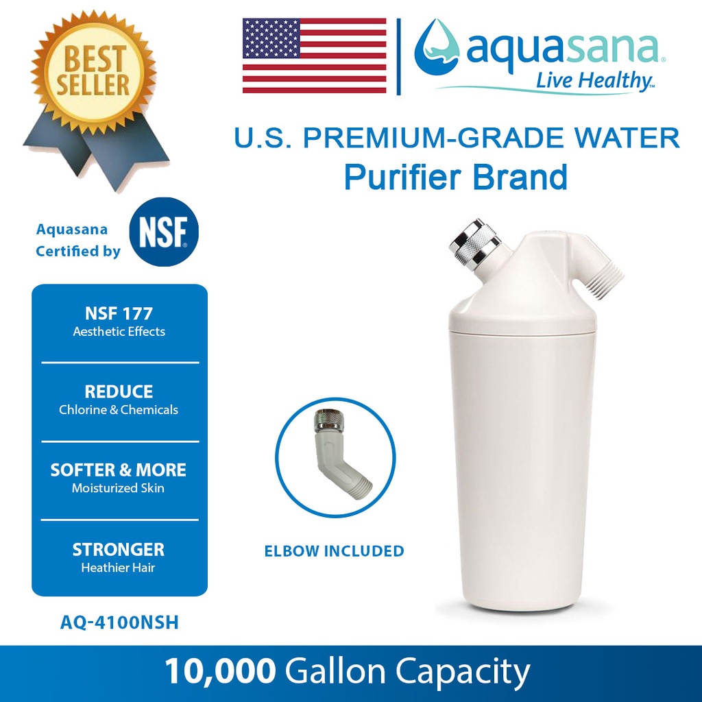 (Ready Stock!) AQUASANA AQ4100NSH Shower Filter Shopee Malaysia