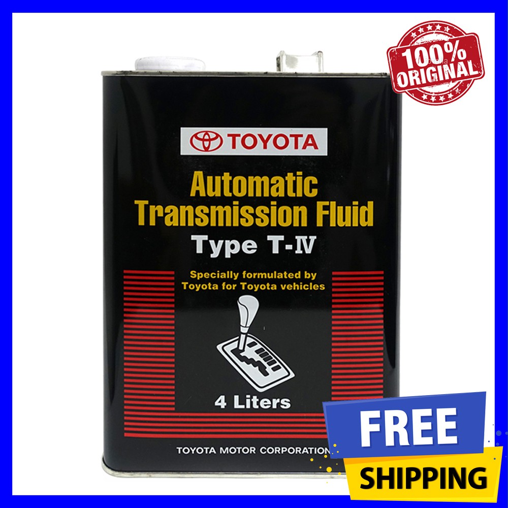 (100 Original) Toyota ATF T4 Auto Gear Oil (4L) Vios/Altis/Myvi/Camry