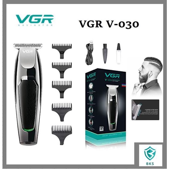 VGR 030 Electric Hair Clipper USB Rechargeable Hairdressing Cutter/Mesin Gunting Rambut