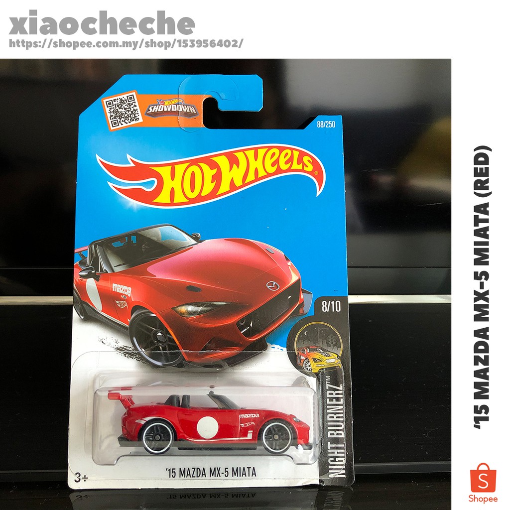 Hot Wheels '15 Mazda MX-5 Miata (Red) | Shopee Malaysia