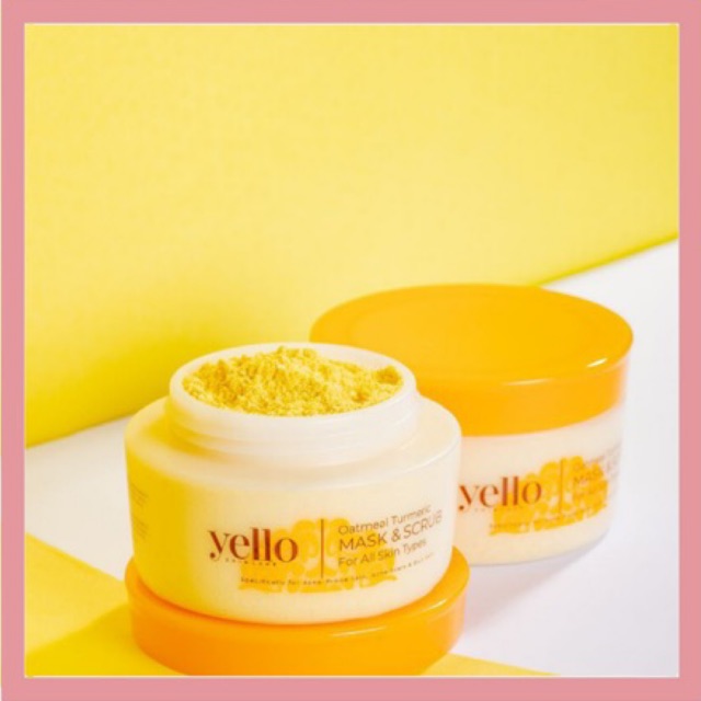 Download Ready Stock Postage Everyday Yello Oatmeal Turmeric Mask Scrub Otms Shopee Malaysia PSD Mockup Templates