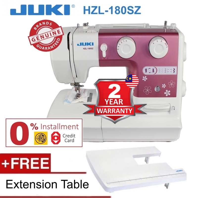Juki Hzl 180sz Sewing Machine Extension Table 100 Genuine Juki Brand Shopee Malaysia