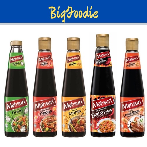 [BFD] Mahsuri Kicap Manis/Kicap Manis Ekstra Pedas/Kicap Lemak Manis/Sos Tiram(410/510)gm