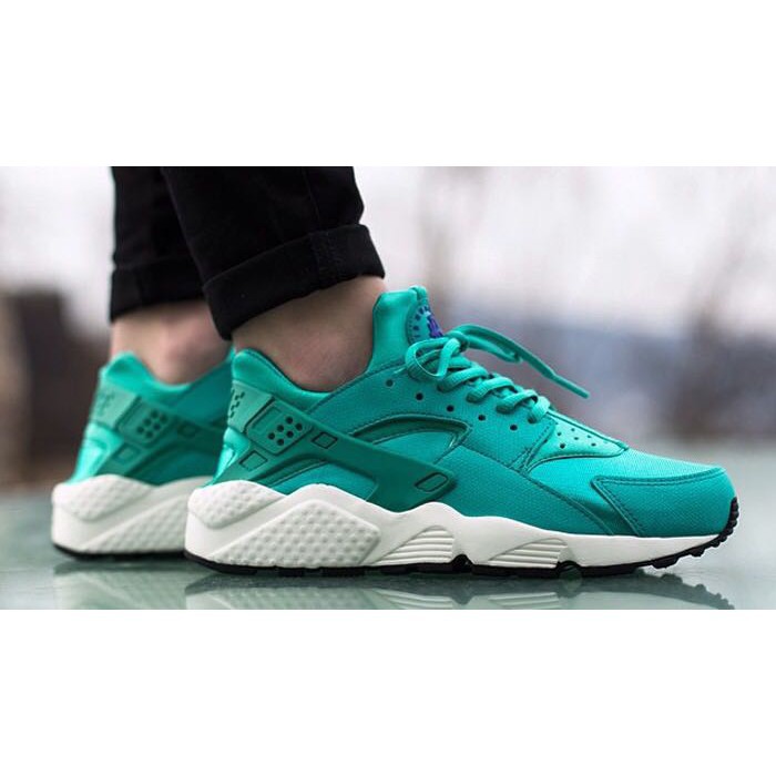 nike air huarache mint green