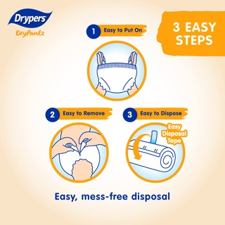 Drypers Drypantz Box M60 / L48 / XL42 / XXL36 (3 packs) #7