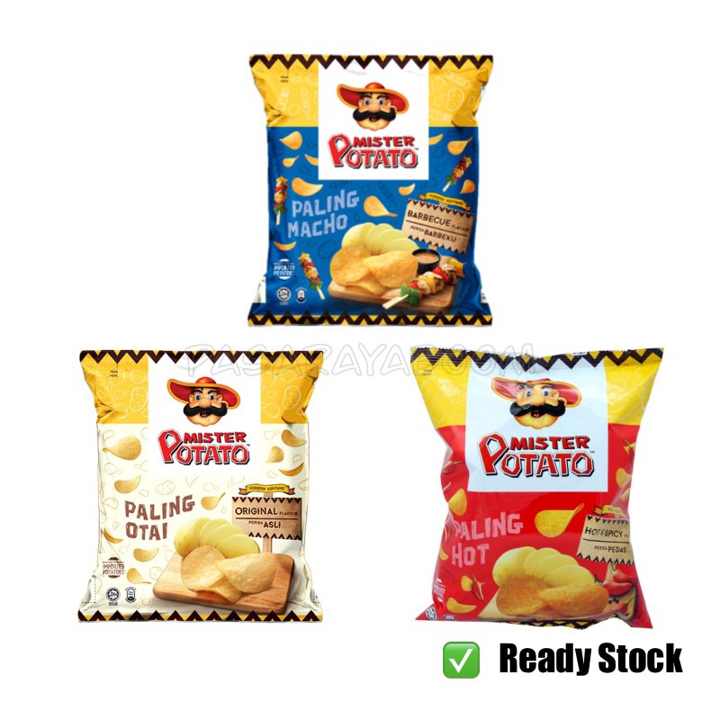 MISTER POTATO (75g) Potato Chips Shopee Malaysia
