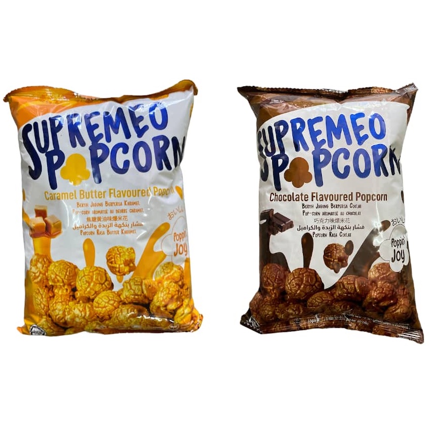 Supremeo Popcorn 60g Caramel Butter/ Chocolate Expired date 06/2023 Shopee Malaysia