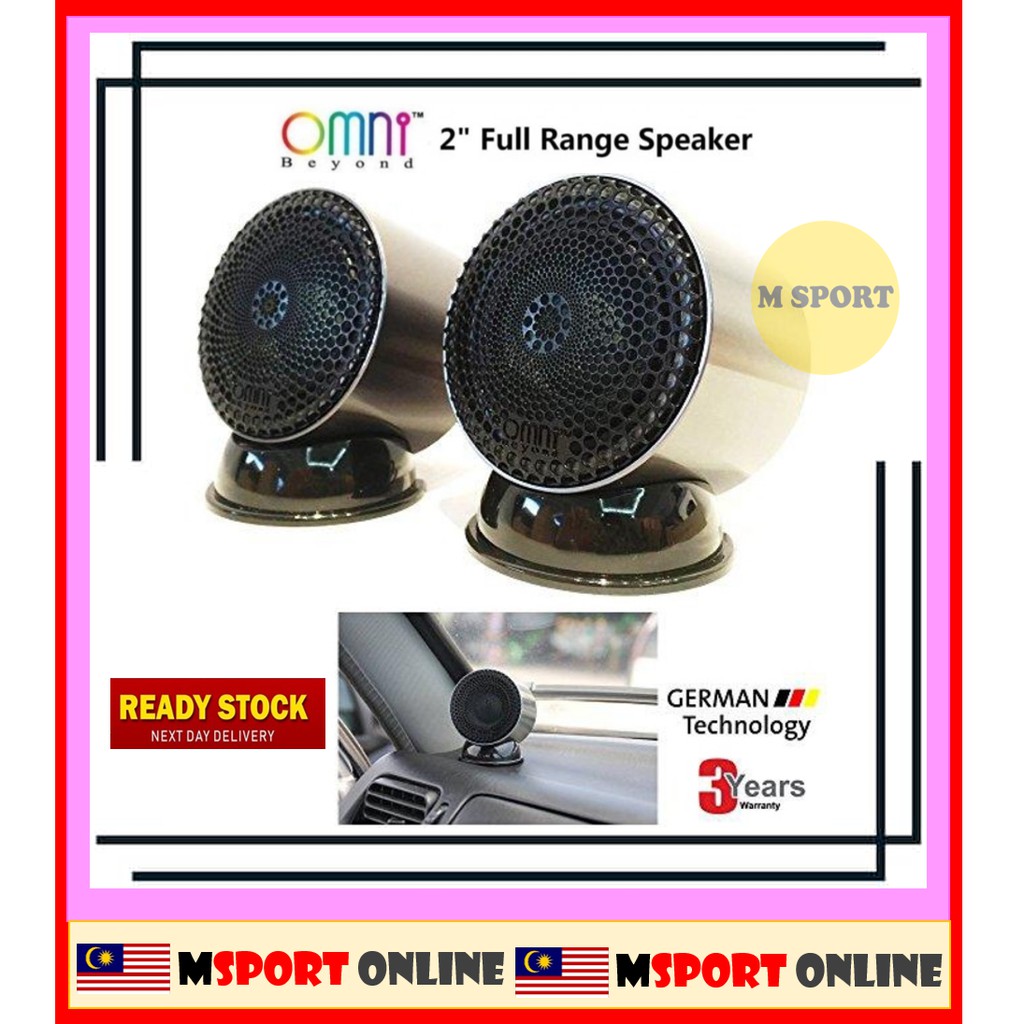omni beyond 2 full range speaker