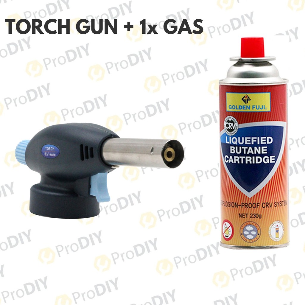 Multipurpose Gas Torch Butane Burner High Temperature Flame Gun Baking