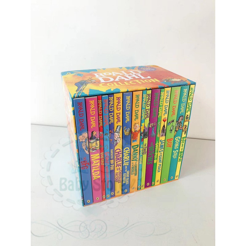 Roald Dahl 16 Books Box Set Collection Shopee Malaysia