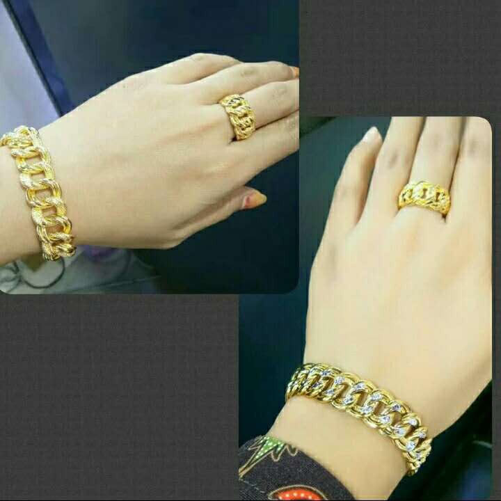  EMAS  KOREA  GELANG  TANGAN COCO  CINCIN COCO  VIRAL GOLD DAN 