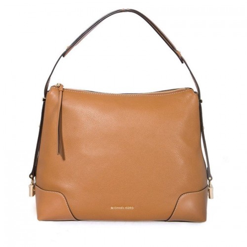 Michael Kors Crosby Large Pebbled Leather Shoulder Bag - Acorn  30H8GCBL3L-203 | Shopee Malaysia