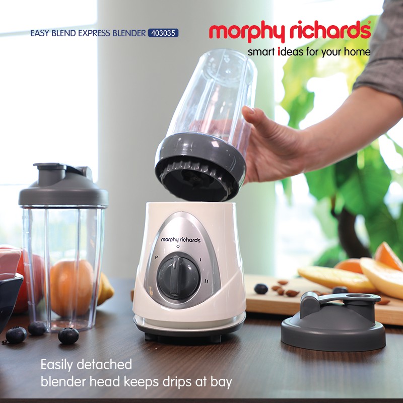 Morphy Richards Personal Blender Easy Blend Fruit blender, Milkshake blender 403035 | Shopee Malaysia