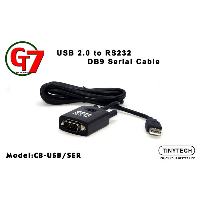 USB TO SERIAL RS-232 CABLE (CB-USB/SER) | Shopee Malaysia