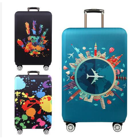 Luggage Covers Thick Waterproof Suitcase Cover | Shopee Malaysia