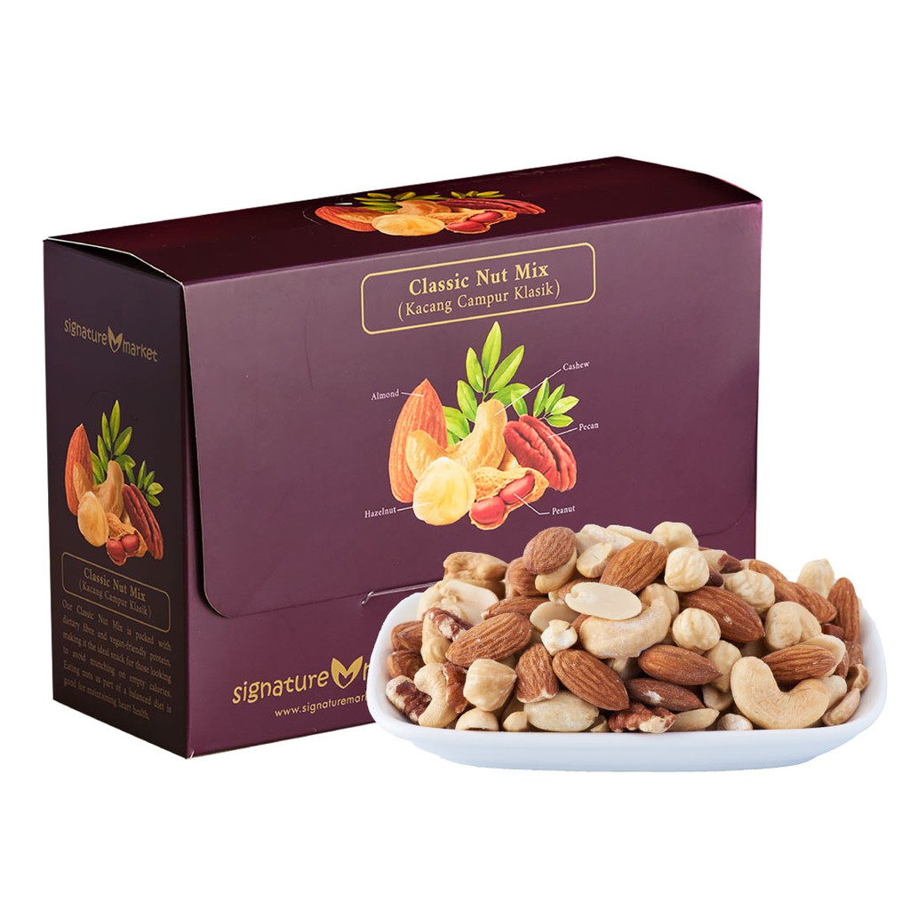 Signature Market Classic Nut Mix Daily Pack (25g x 10sachets) Shopee