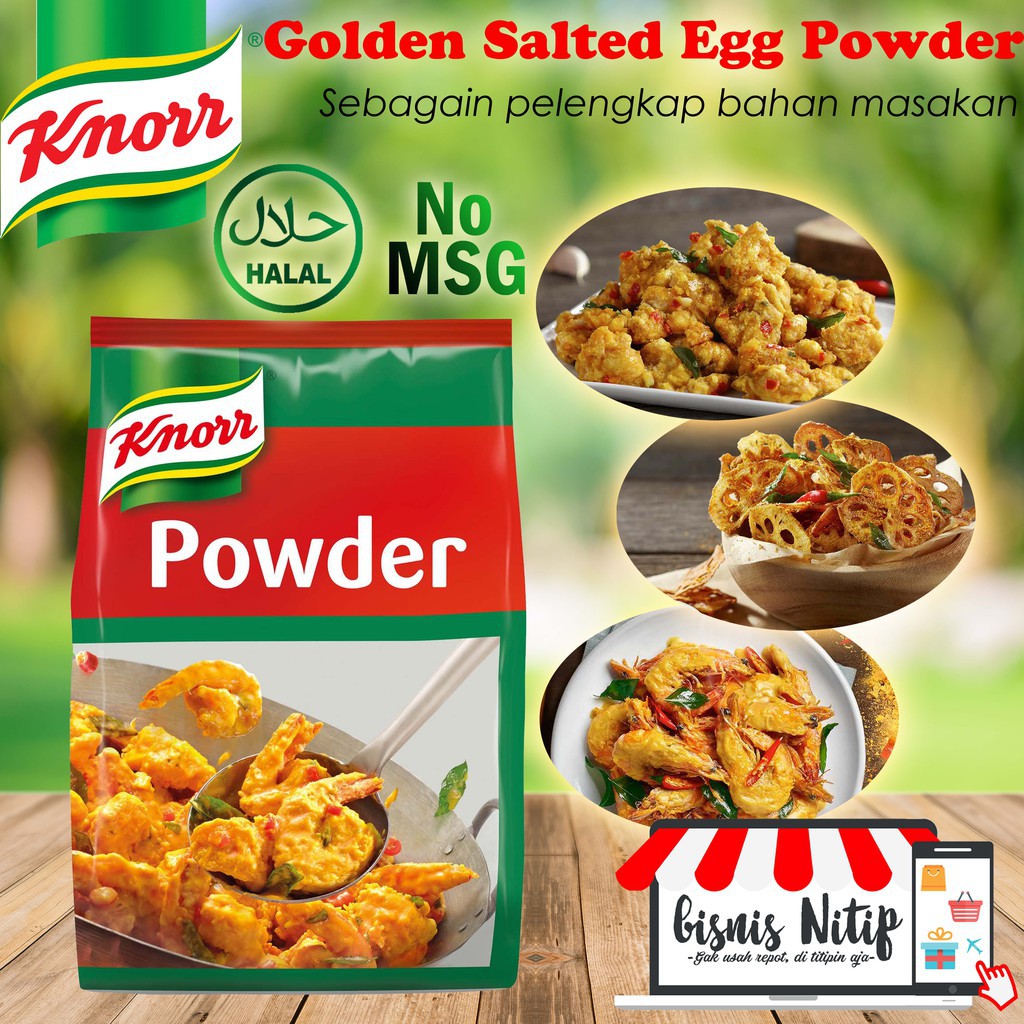 【800 Gram】KNORR SALTED EGG POWDER / KNORR SERBUK TELUR ...