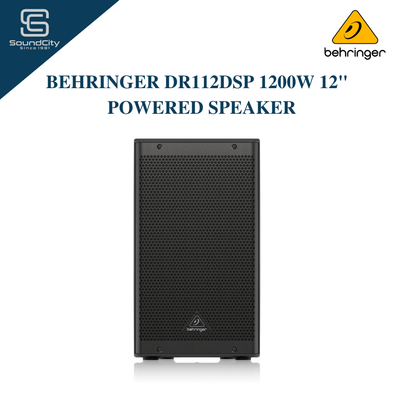 behringer 1200 watt speaker