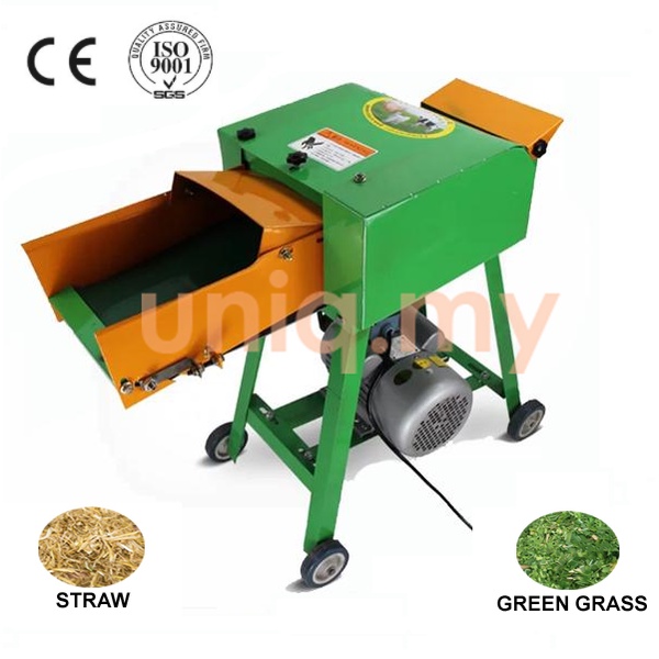 Elektrik Mesin Chopper Silaj Potong Rumput Napier Grass Shredder Cutter ...