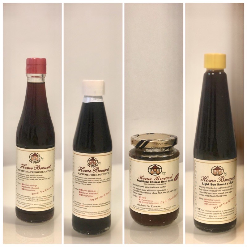 Soy Sauce and Bean Paste ML Food Homebrewed Natural and Traditonal Soya
