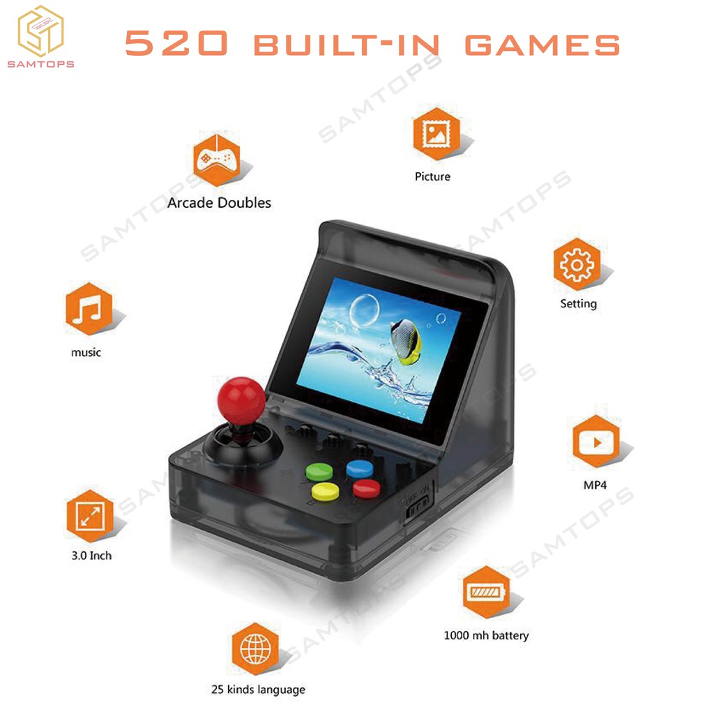 retro arcade handheld