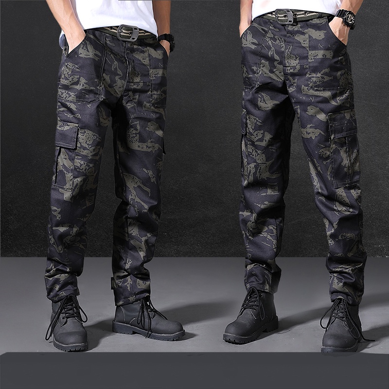 black camo pants for men