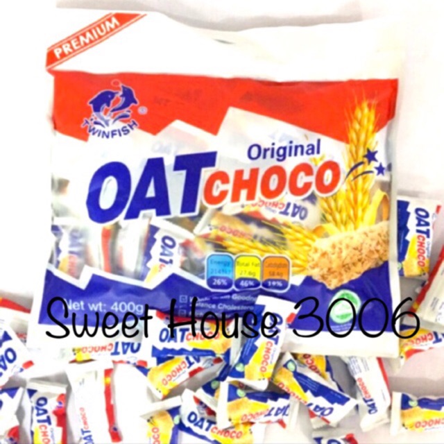 Twinish 400gm Oat Choco Original Flavour Childhood Snacks Ready Stock 火爆零食 Sweet House 3006