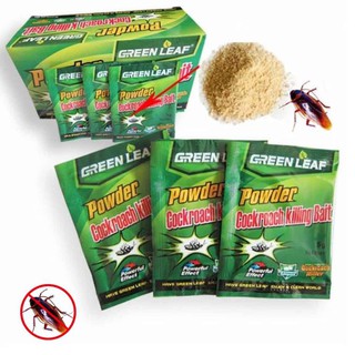 Green Leaf Powder Cockroach Killer Killing Bait Pest Control Ubat Lipas