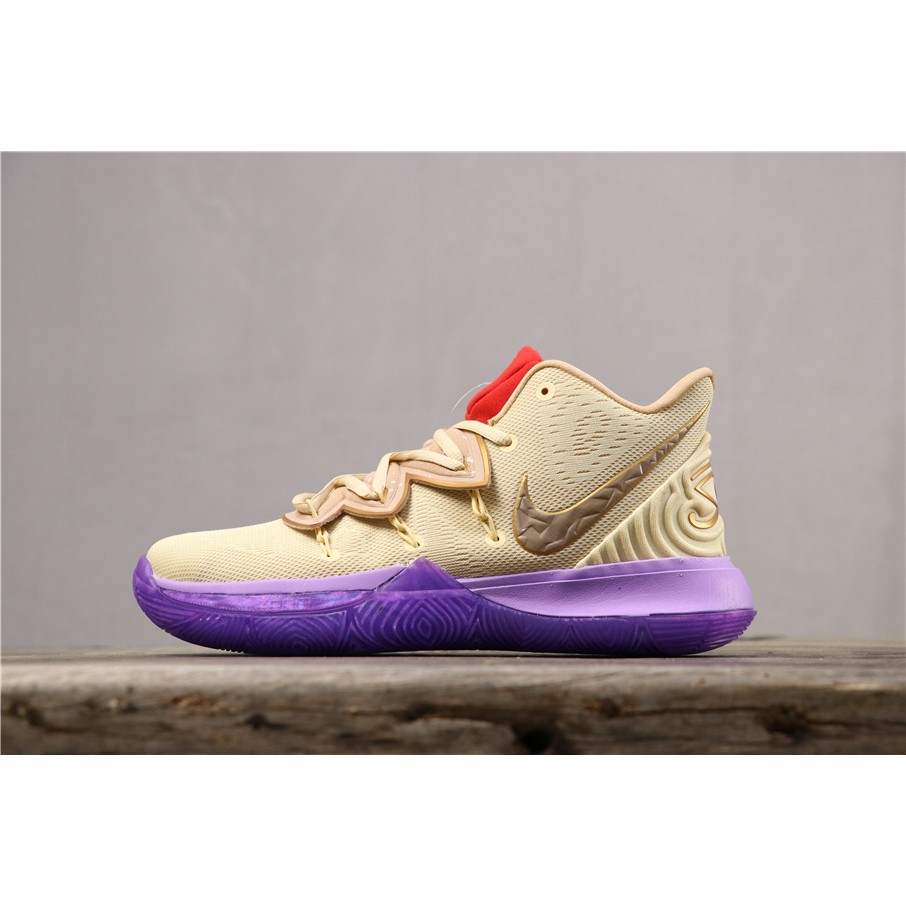Kyrie Irving 's Debuts Nike Kyrie 5 Neon Blends PE nkspaces