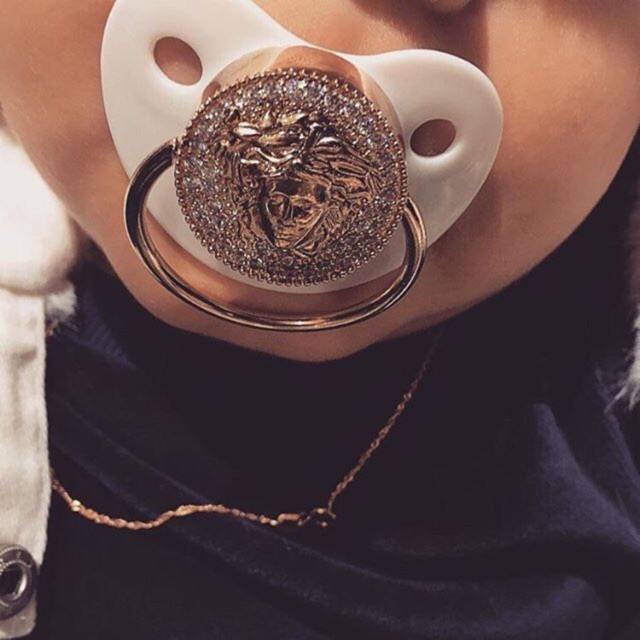 versace inspired pacifier
