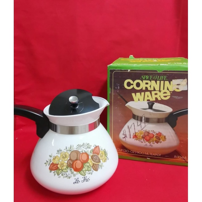CORNINGWARE SPICE OF LIFE (TEAPOT) Shopee Malaysia