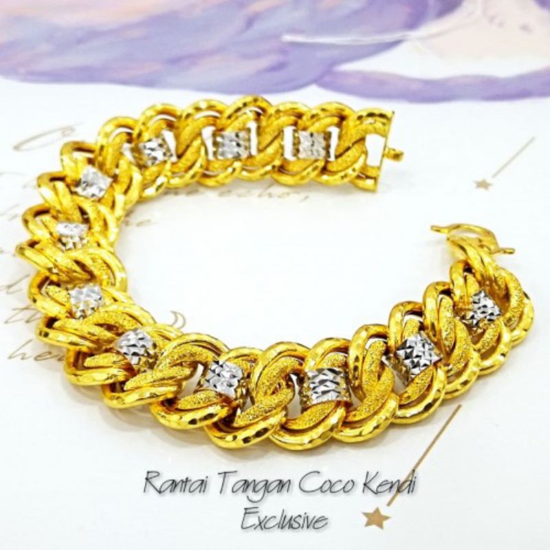 Buy Huda Gold Rantai Tangan Gelang Coco Kendi Emas 916 Tulan Original Seetracker Malaysia