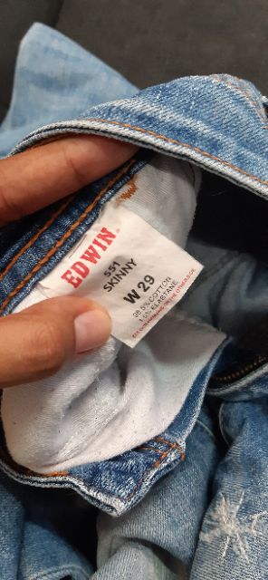 seluar jeans edwin original