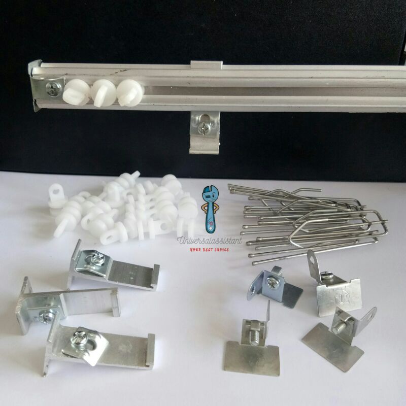 Curtain Rail Accesories Besi Langsir Plastic Hook Langsir / Kain