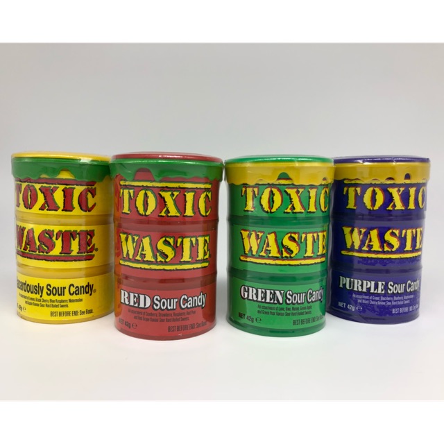 Toxic Waste Sour Candy 42g Shopee Malaysia