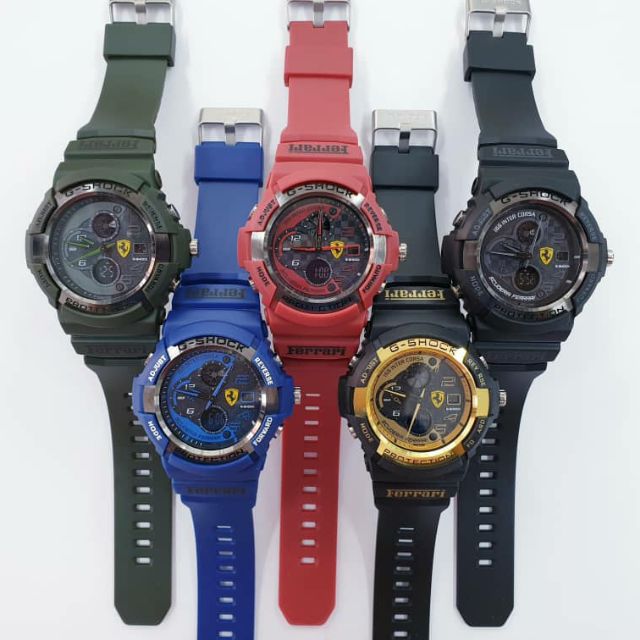 g shock ferrari watch price