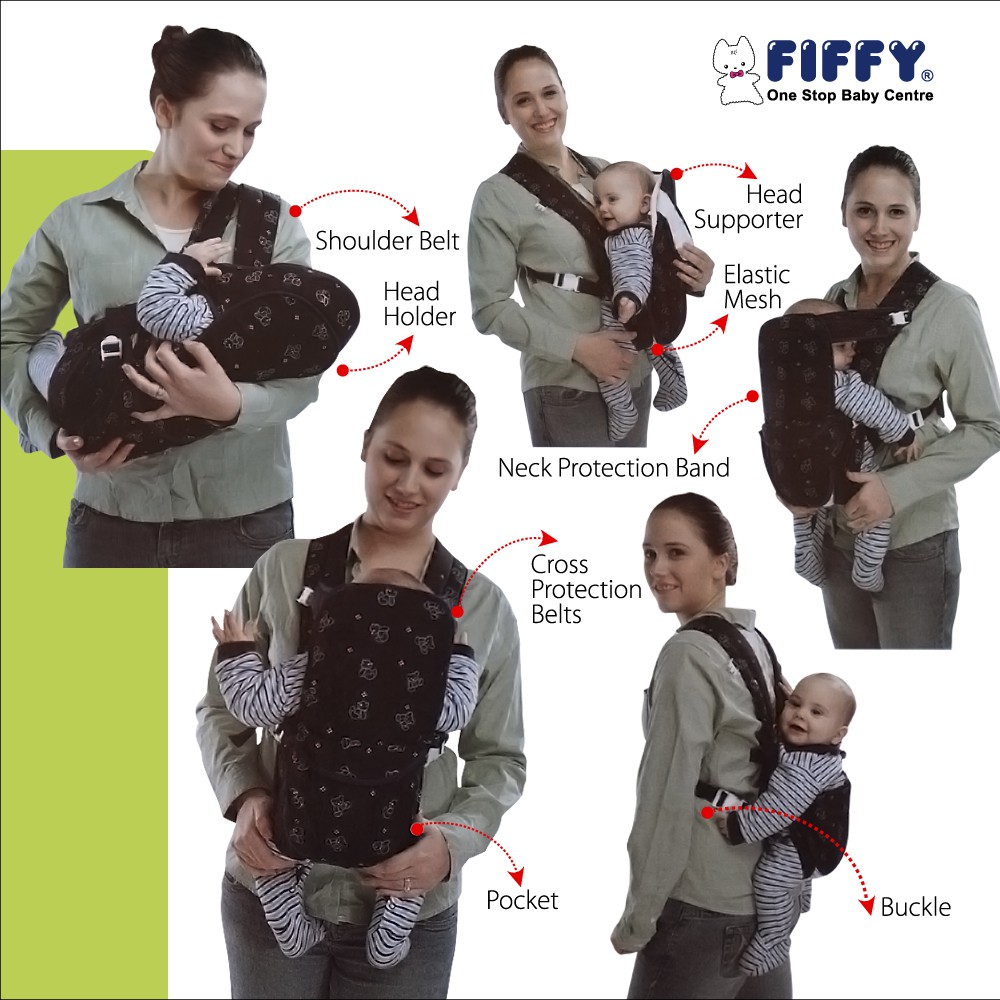 how to wear boba wrap newborn