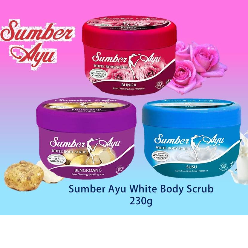 Sumber Ayu Lulur Mandi / Whitening Body Scrub 250ml Shopee Malaysia