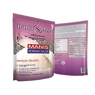 P3 NANO SUGAR ADVANCE (Cane Extract Sweetener) Substitute for Sugar Stevia Pemanis Gantian Semulajadi (Ready Stock)