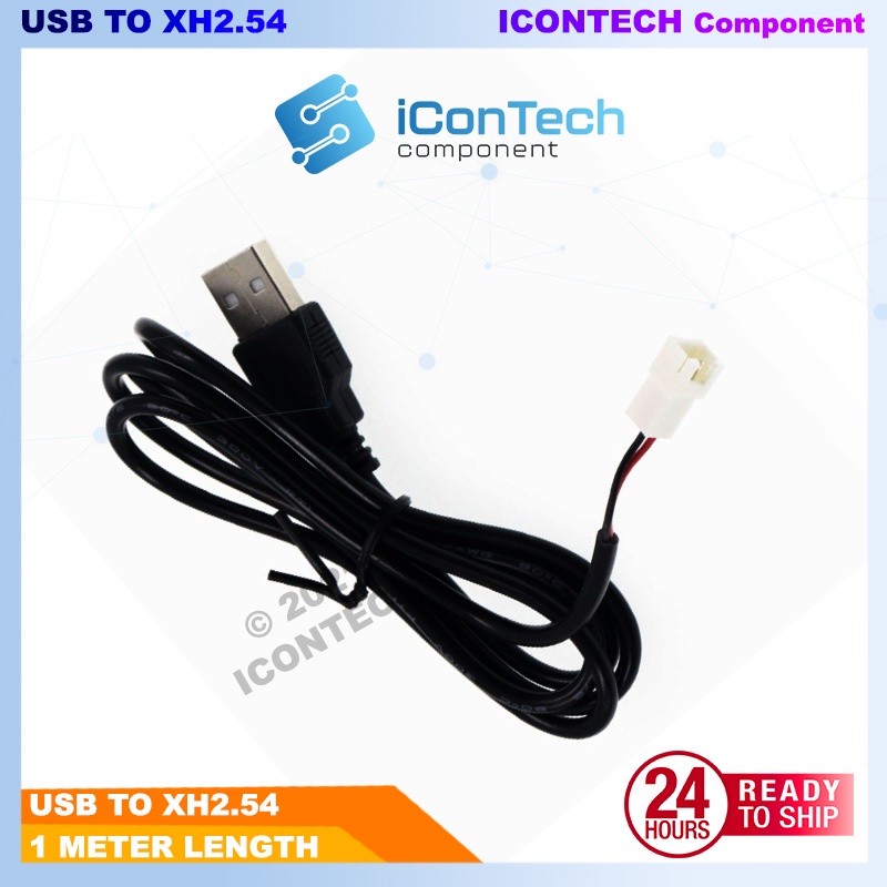 USB TO XH2.54 DC FAN USB CABLE FAN 2.54 CABLE XH2.54 USB - XH 2.54