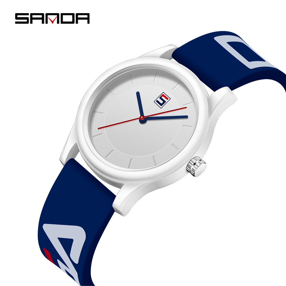 Sanda Simple Neutral Style Fashion Pioneer Quartz Watch Leisure Sports
