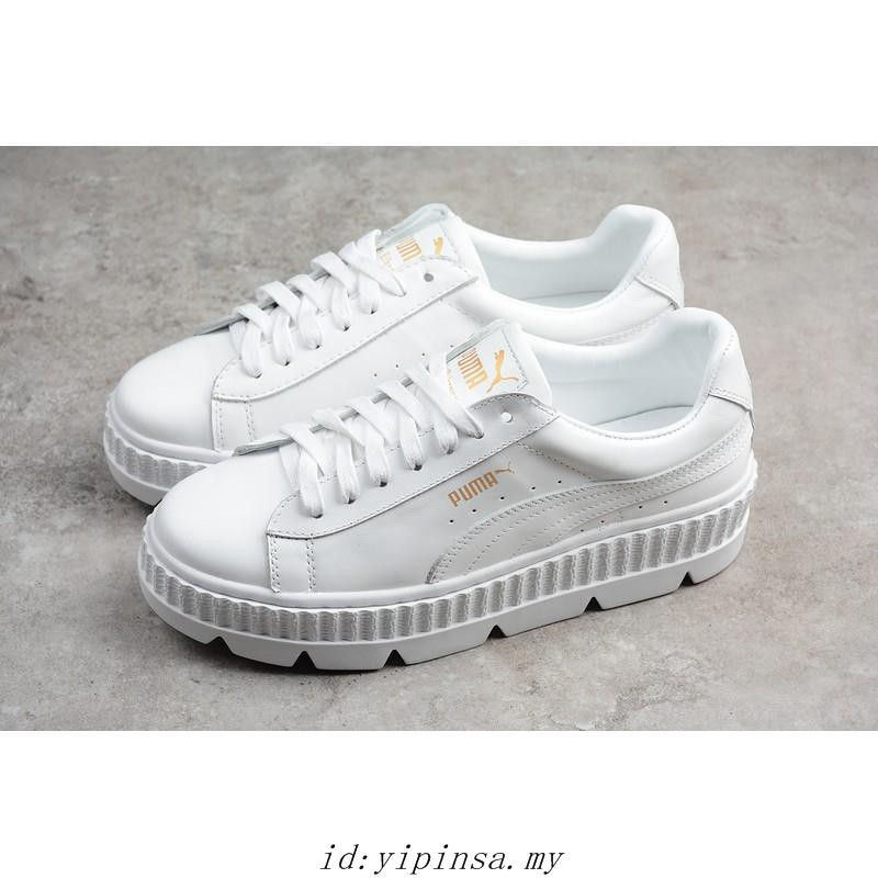 puma cleated creeper white