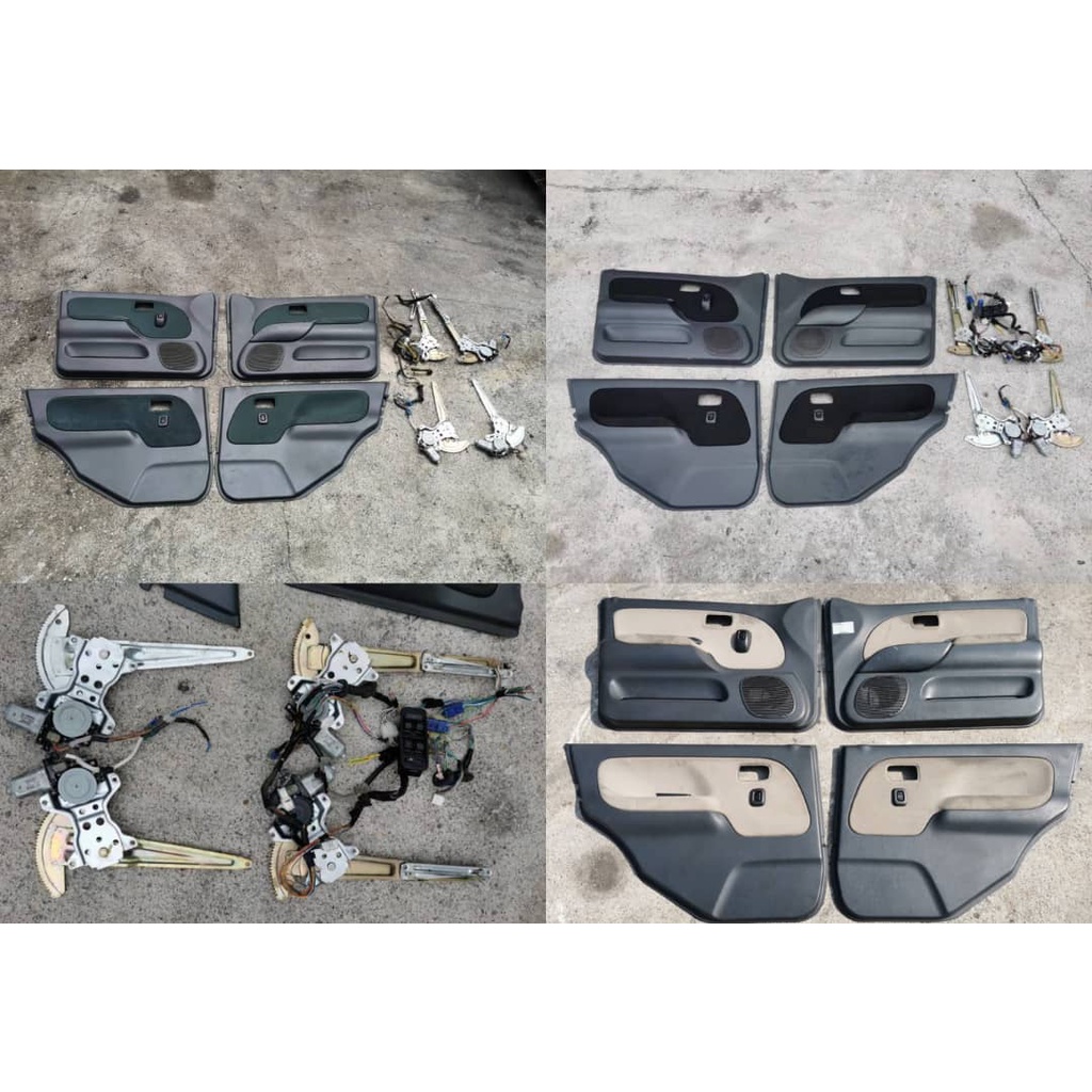 Kelisa Gino L7 Cream / Green / Black Door Trim / Door Panel / Door Card