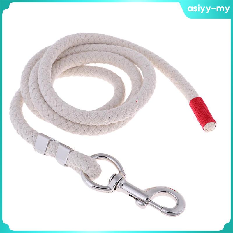DYNWAVE Cotton Weaving Lead Rope Horse Pony Dog Walking Show Riding Exercise Outdoor 