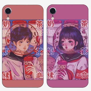 ❧▽Xiaomi Redmi Anime Show Love Mobile Phone Case to Customize Couple Models Meizu Real Me OPPO and other models